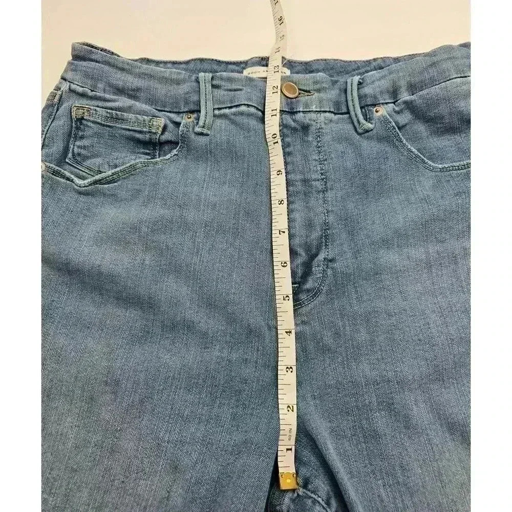 Good American Women's Size 15 Good Waist Light Compression Skinny Jeans GW504T - Picture 8 of 10